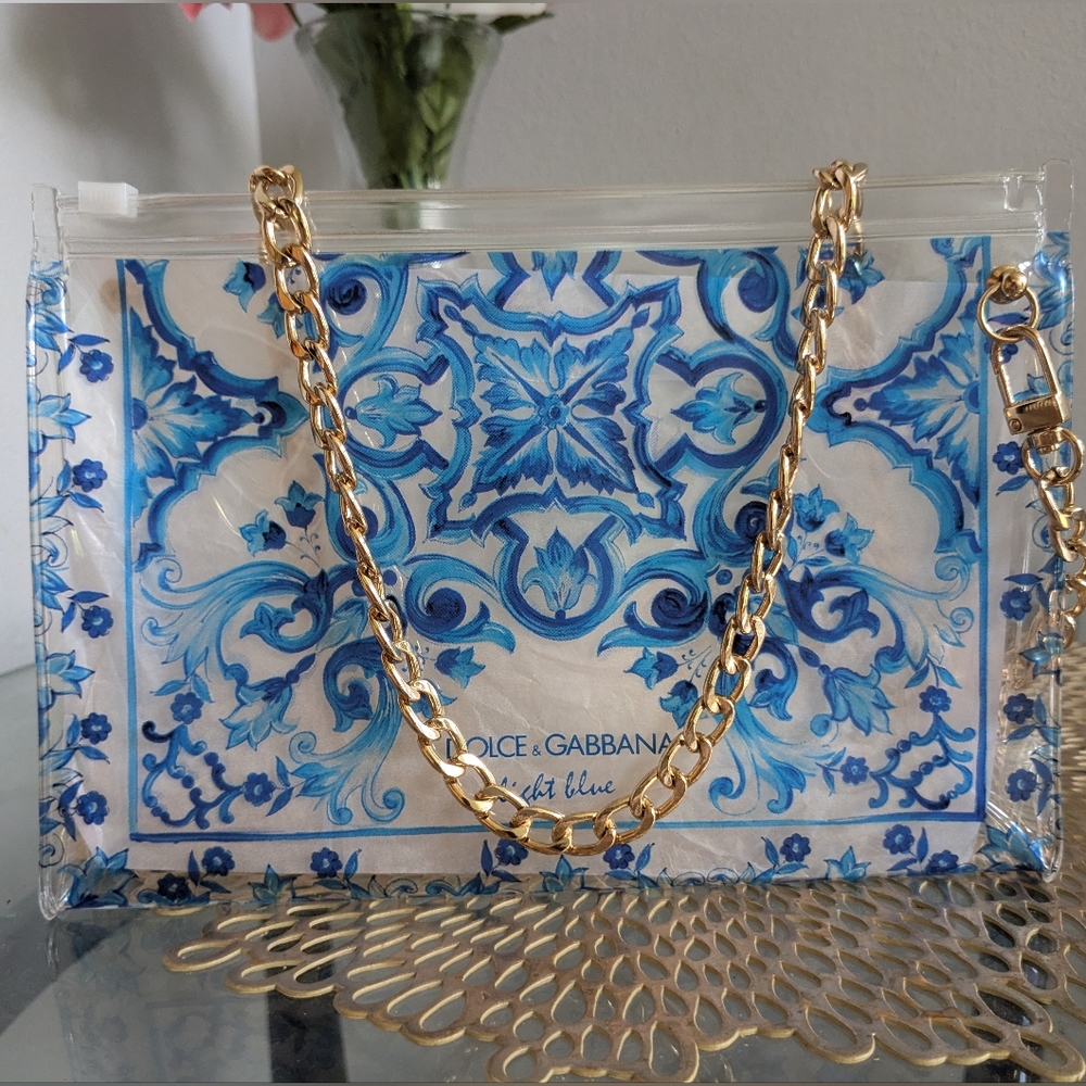 Dolce and Gabbana light blue 🔵 pouch